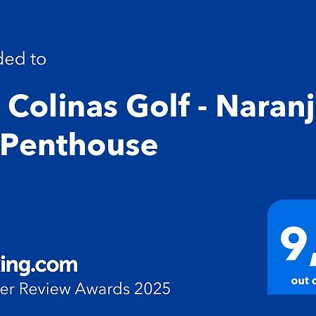 Las Colinas Golf - Naranjo 60 Penthouse Dehesa de Campoamor  Exteriör bild
