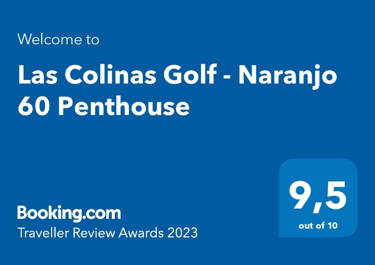 Las Colinas Golf - Naranjo 60 Penthouse Dehesa de Campoamor  Exteriör bild