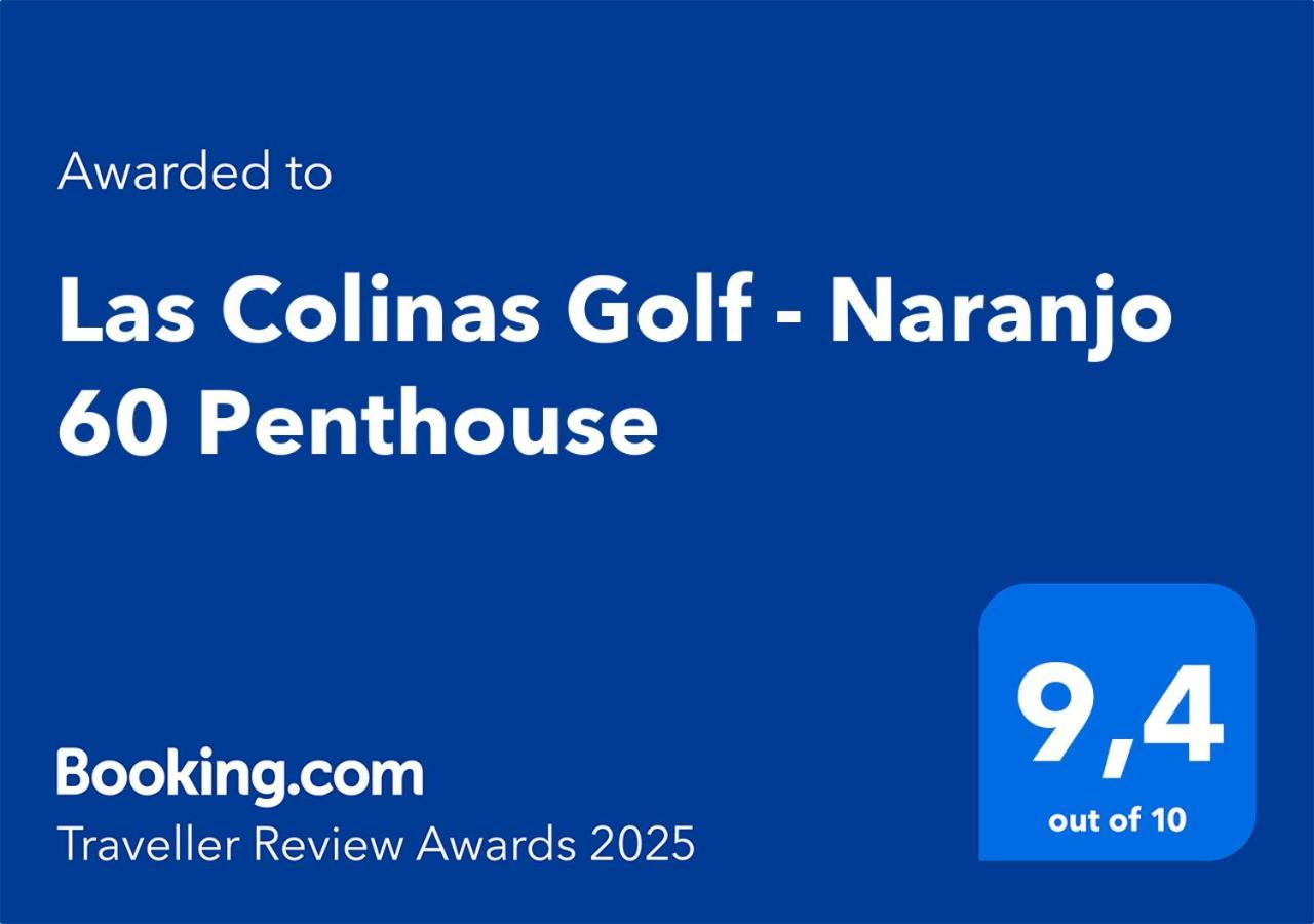 Las Colinas Golf - Naranjo 60 Penthouse Dehesa de Campoamor  Exteriör bild